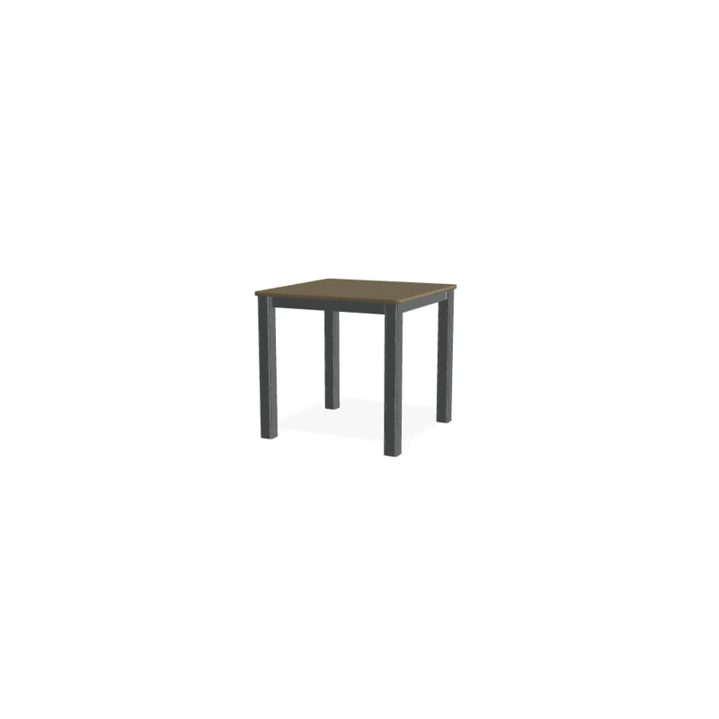 Table d'appoint Robinett, Beachwood P40, Graphite texturé