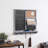 Wood Key and Hooks Wall Floating Shelf Organizer