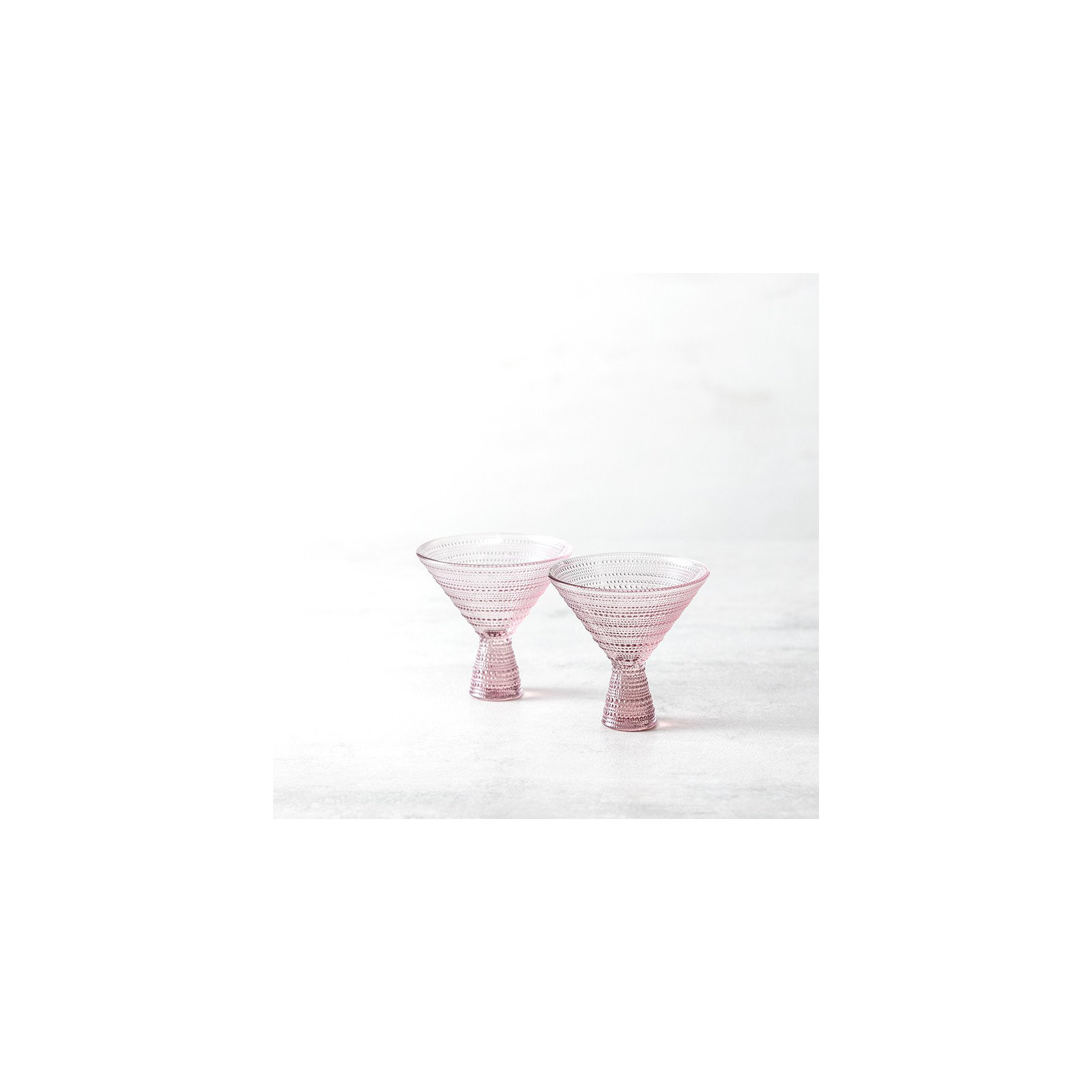 Fortessa Jupiter Martini Glass, Pink