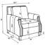 Fauteuil en cuir Gunderson Brown Sugar