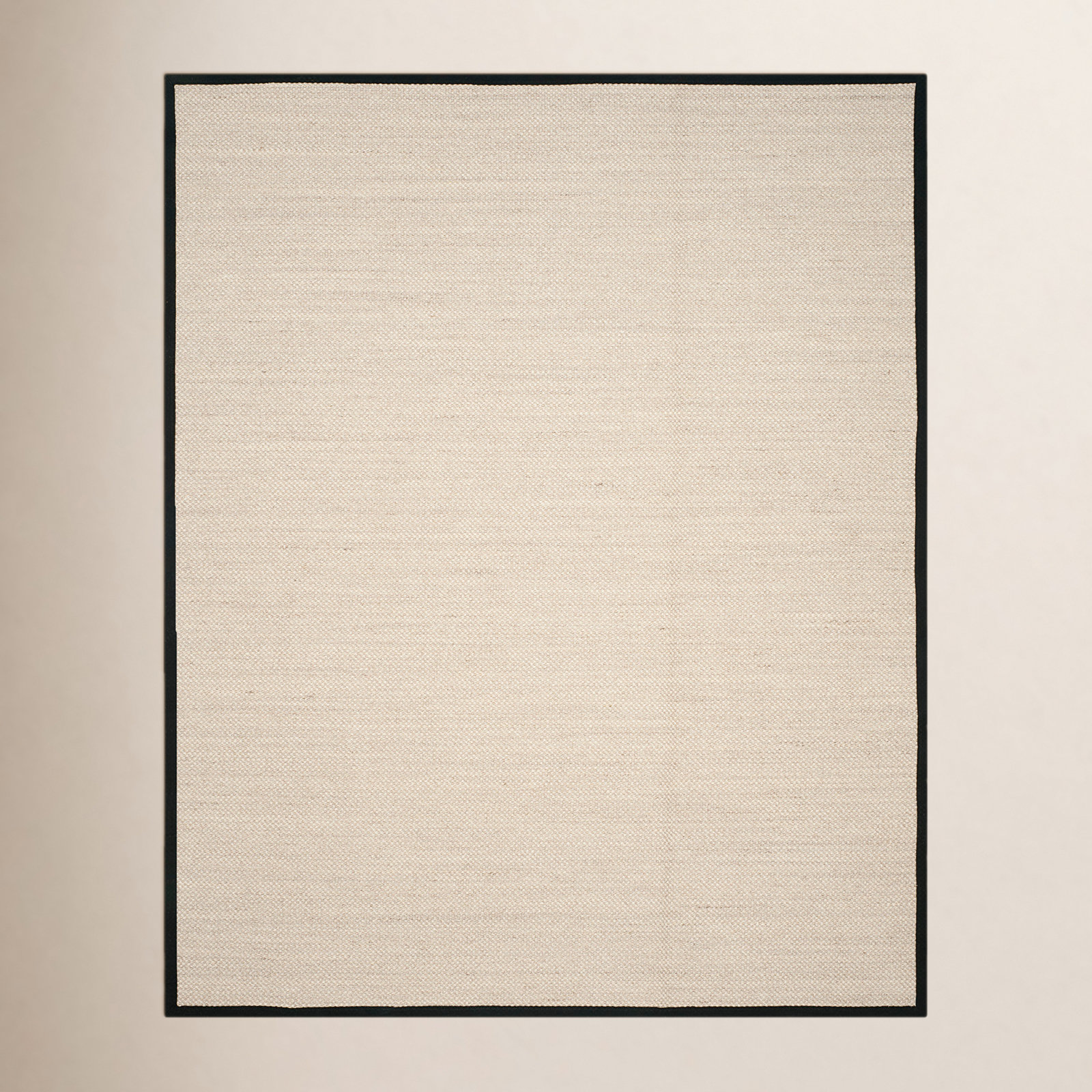Torbin Marble Black Jute Rug, Rectangle 10' x 14'