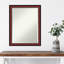 Miroir décoratif biseauté traditionnel-45573465