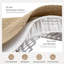 Tapis brun intérieur / extérieur Diamond Trellis, tapis lavable à la machine 8 x 10-402278165