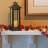 Metal Lantern with Battery Operated Candle