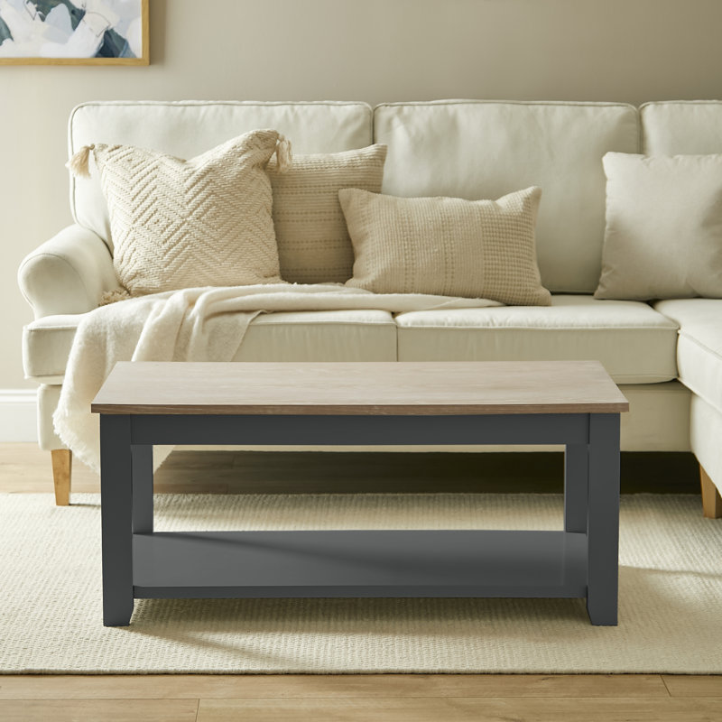 Kohen Coffee Table, Slate Grey