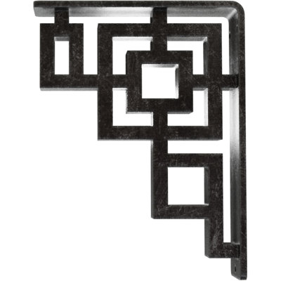 Support en fer forgé Eris de 2 po x P 5 1/2 po x H 8 po