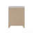 Beige Nightstand, No Assembly Required