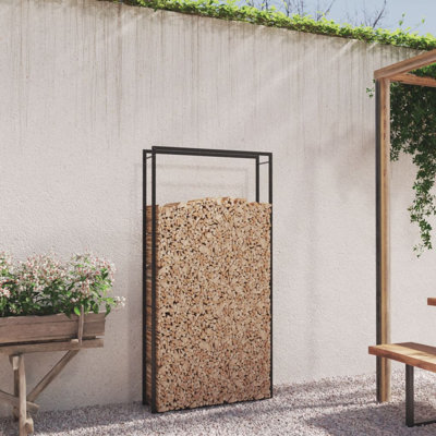 Iohannes 19.7'' W Steel Log Rack
