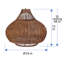 Hatsu 1 - Light Satin Teardrop Pendant-146203374