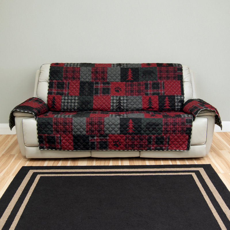 Housse pour canapé Red Forest, H 76 po x l 114 po x P 23 po