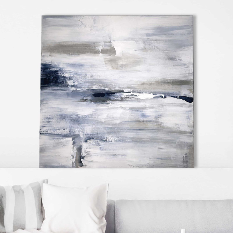«Shifting Tides I» par Judith Shapiro, reproduction, Toile tendue, H 18 po x l 18 po x P 1 po