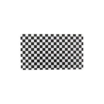 Non-Slip Checkered Doormat