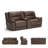 Dunleith Upholstered 99'' Power Reclining Loveseat-88292989
