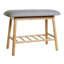 Banc de rangement pour chaussures en bois Oudia