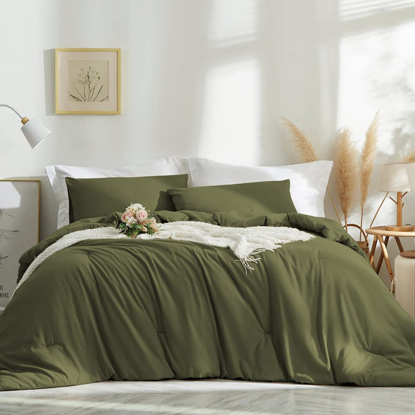 Olive Green Comforter Set