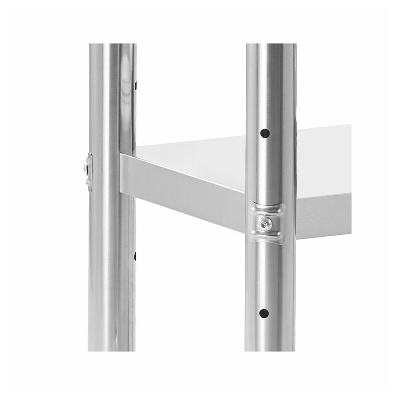 Stainless Steel Top End Table