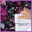 Édredon rose à motif floral-128736827