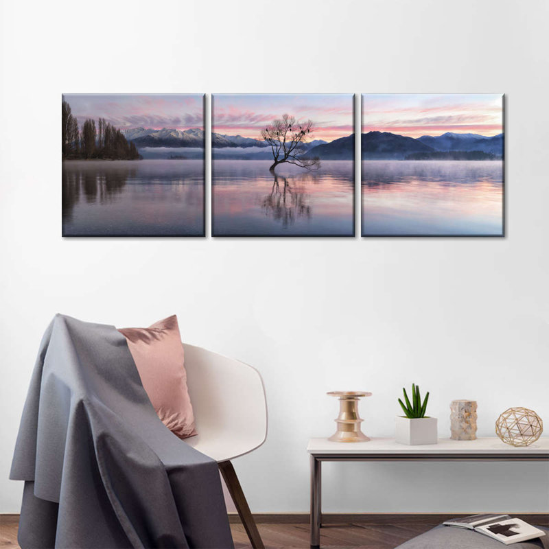 Impression sur toile Subzero Serenity, H 26 po x l 8 po x P 1 po