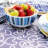 Navy Squiggly Dinner Plate