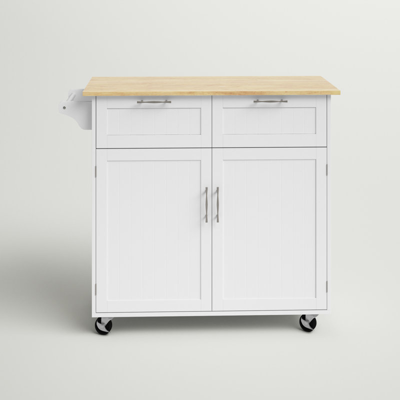Cheng Kitchen Island, White 1