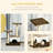 177.8cm H Cat Tree
