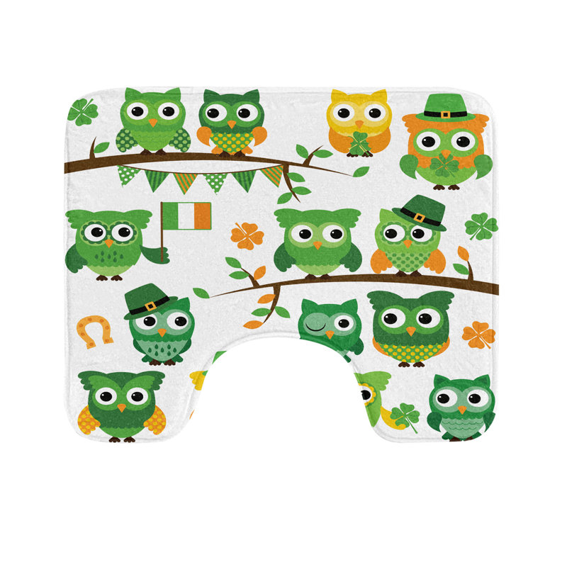 Tapis de salle de bain en U St. Patrick's Day