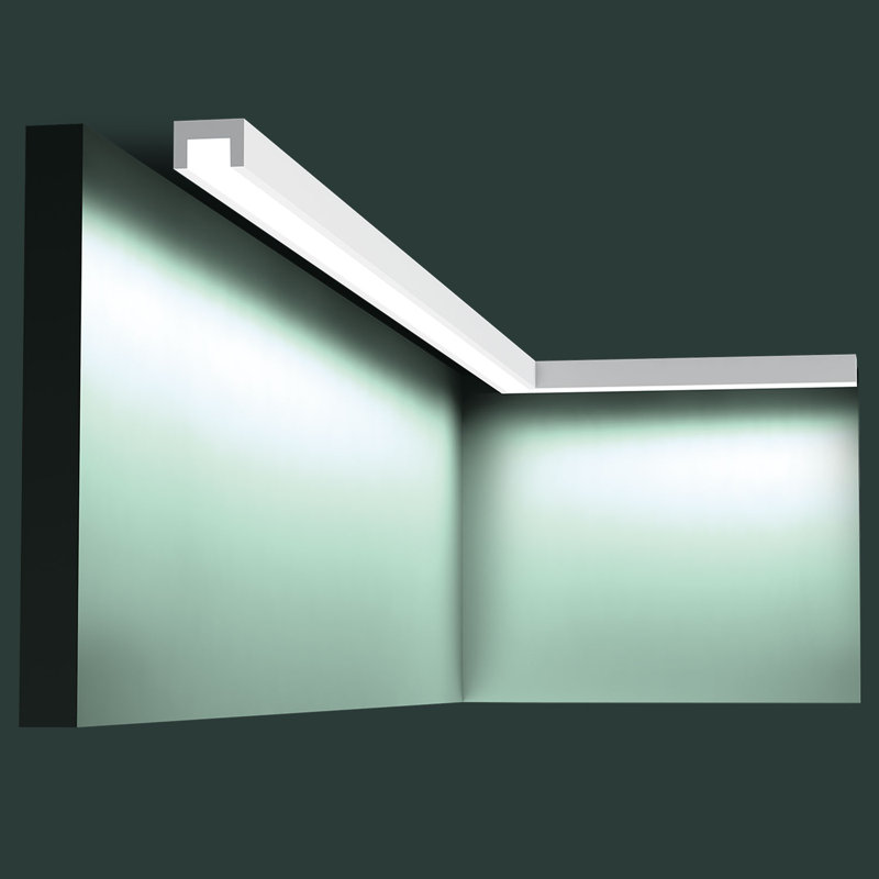 0.75'' H x 78.75'' W x 1.13'' D Plastic Crown