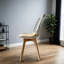 Alma Dining Chair With Wooden Legs-479671147-486056645