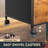 2 Drawer Locking Lateral File Cabinet With Charging Station, Rolling Printer Stand Fit A4/Letter Size-1160767600