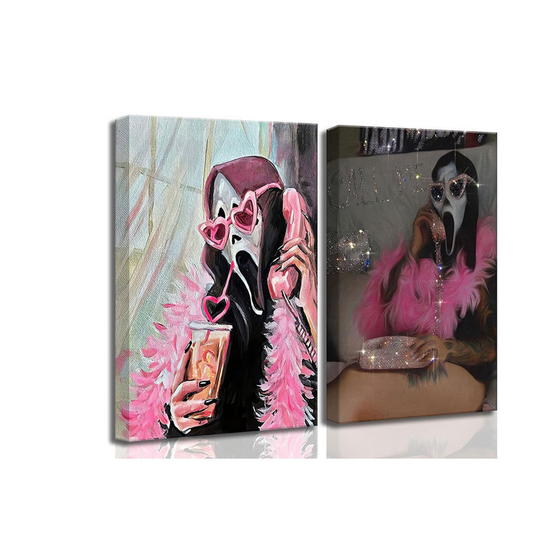 2 Piece Wrapped Canvas Print, 60cm H x 40cm W