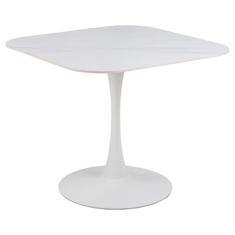 Oyalowo Metal Base Dining Table, White
