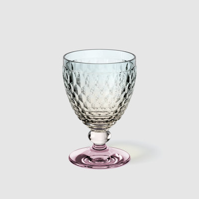 Villeroy & Boch Boston Saffron Red Wine Glass, 10 oz, Crystal Glass, Made in Germany, Dishwasher-Safe, Yellow