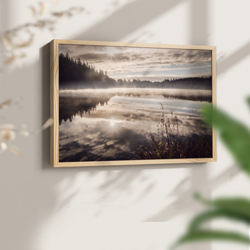 Daybreak -Framed Print - Restickable, Natural, 16" H x 20" W