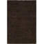 Wool Abstract Area Rug in Dark Gray-701057269