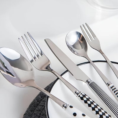 Ebern Designs Stainless Steel Flatware Set