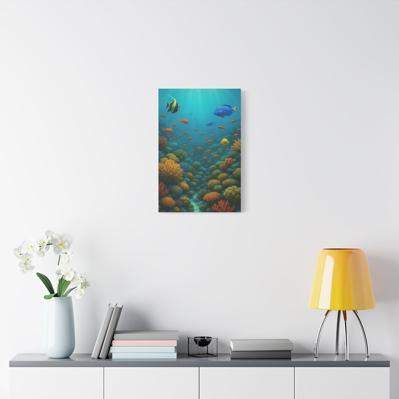 Apel Single Picture Frame Print on Canvas, 60.96 cm H x 40.64 cm W