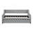 Darikson Extendable Fabric Upholstered Daybed-1143011009-1143011014