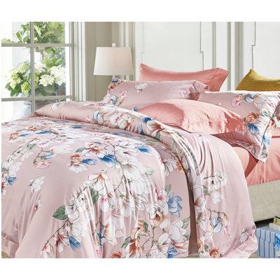 Percale Floral Duvet Cover