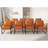 24.6" Wide Minimalist Soft Cushioned Back Upholstered Sled Base Arm Accent Chair (Set of 9)-130551620