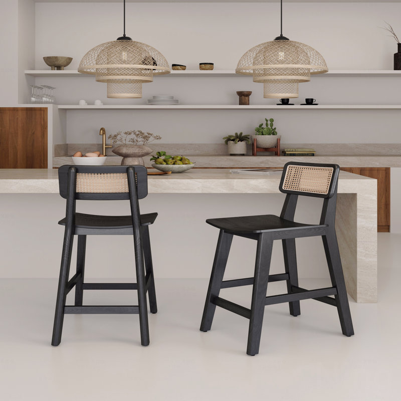 Tabouret de comptoir, Noir
