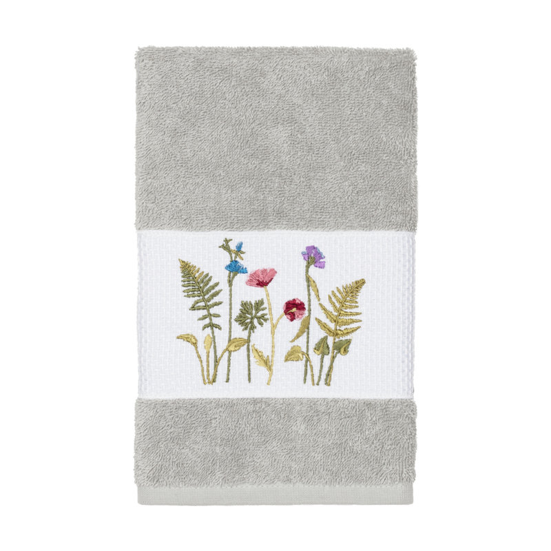 Serenity Midweight Hand Towel, Light Gray