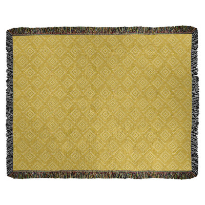 Couverture en coton tissé Katelyn Elizabeth