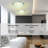 Malibu Flush Mount by Russell Lighting: Sleek Brushed Chrome Design for Modern Spaces