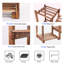 Ballsallagh Wood Weather Resistant Plant Stand