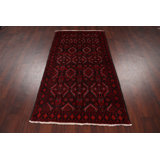 One-of-a-Kind 3'3" X 6'0" New Age Wool Area Rug in
