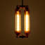 Lustre suspendu industriel 4 lumières