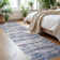 Machine Washable Area Rugs Rubber Backed Rug for Bedroom Living Room