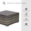 Hoffert Rectangular Metal Outdoor Coffee Table , 65cm cm W 65cm cm D-136135237