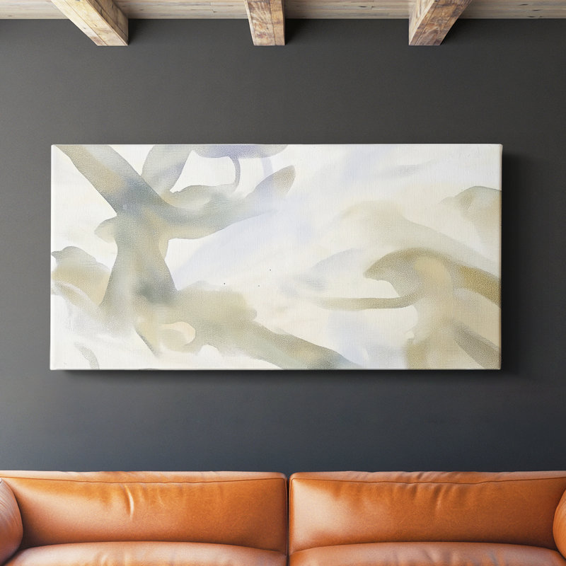Abstract Series 9 # XXII - Toile tendue avec châssis, H 16 po x l 32 po