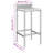 Vidaxl Garden Bar Set Black